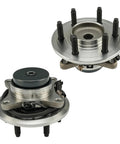 Front Wheel Bearing Hub Assembly 515143 For Ford F 150 Expedition Lincoln Navigator 2011 2014 6 Lug With ABS 2 Pack shown in detailed view