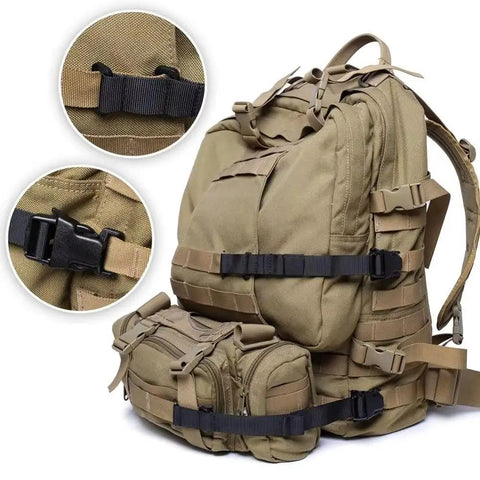 Heavy Duty 1000D Nylon Backpack Straps With Quick Release Buckles Adjustable Camping Gear Tension Straps Universal Fit 4 Pack