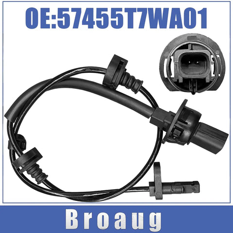 Premium Heavy Duty Plug And Play Bolt On Swap With Zero Drama Fits Honda Civic HRV Insight 2016 To 2022 smooth front left right ABS sensor set