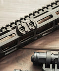 Go To All In One 24 Piece M5 T Nuts And Screws Kit with rail and accessory attachment on M Lok system
