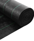 Roll of Tough As Nails Heavy Duty Landscape And Driveway Fabric 13x115 ft, black, 3.5 oz woven for weed barrier and erosion control.