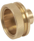 Shop Ready 16mm Screw On Usa Style Guide Bush With Locking Ring For Hinge Jigs And Plunge Routers Built Tough, brass with knurled edge.