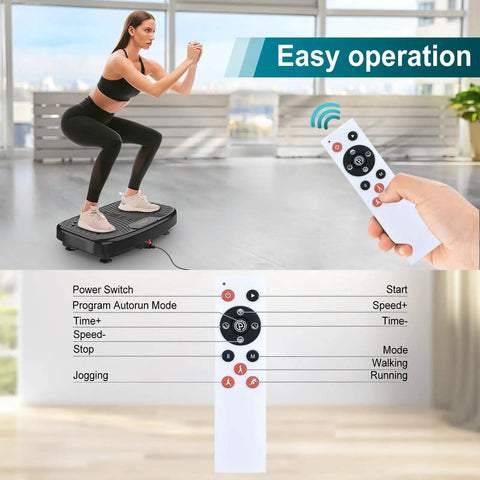 Universal Vibration Plate Remote Replacement For Exercise Machines Ready Out Of Box No Programming Needed, control in hand