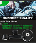 Torque Strut Mount Replacement For 2007 To 2018 Lexus ES350 And 2013 To 2018 Toyota Avalon 3.5L V6 Engine Replaces OE A62060