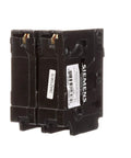60 Amp Double Pole 240V HQP Circuit Breaker With 65kA Interrupting Rating For Overload And Short Circuit Protection Plug In Type HQP Compatible With PL And ES Series Load Centers A Real Workhorse For Home And Workshop Panels in black casing