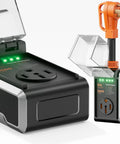 50 Amp RV Surge Protector With 16000 Joules, Waterproof Cover, Circuit Analyzer, Plug Adapter Close-up
