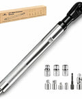 Half Inch Offset Extension Wrench For Impact Drivers In Tight Spots Ultra Slim 1.57 Inch Profile with sockets and adapters