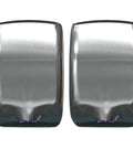 Two Pack Commercial Hand Dryer For Bathrooms Ultra Fast Drying In 9 To 11 Seconds Stainless Steel Finish Front View