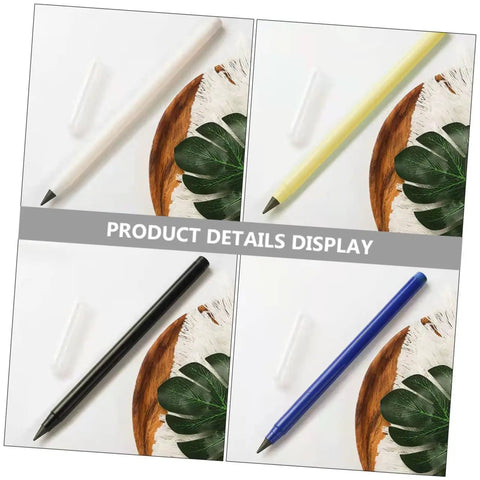 Everlasting Reusable No Sharpening Pencils Set For Students And Artists Graphite Sketch Pencils in Yellow, White, Black, Blue
