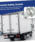 Heavy Duty Alloy Steel Truck Hinge For Box Truck Rear Door Corrosion Resistant Industrial Door Hinge For Refrigerated Freezer Improves Cooling Efficiency And Long Term Durability For Commercial Vans Trailers And More on rear cargo door