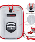 Hard Shell EVA Carry Case For Golf Rangefinders Waterproof Shockproof Protective Box Compatible With Callaway and Bushnell Silver