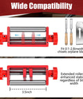 Badass Chisel Sharpener And Honing Guide With Adjustable Angle Fixture And Gauge for 0.1-2.8 inch plane blades