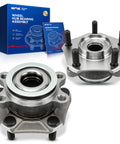 Front Wheel Bearing And Hub Assembly 5 Lug Non ABS Ready To Install Replacement For Chevrolet City Express 2015 2018 Nissan Leaf 2013 2017 NV200 2013 2019 Sentra 2013 2019 Fits With Part Numbers 513364 40202 3SH0A BR930872 package and components.