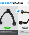 Beefed-Up Forged Steel Front Upper Control Arms With Ball Joints For Escalade 2007 To 2014 Tahoe 2007 To 2016 Suburban 1500 Silverado 1500 Sierra 1500 Yukon Avalanche GMC Yukon XL 1500 Suspension Kit Upgrade, rust-proof coating comparison
