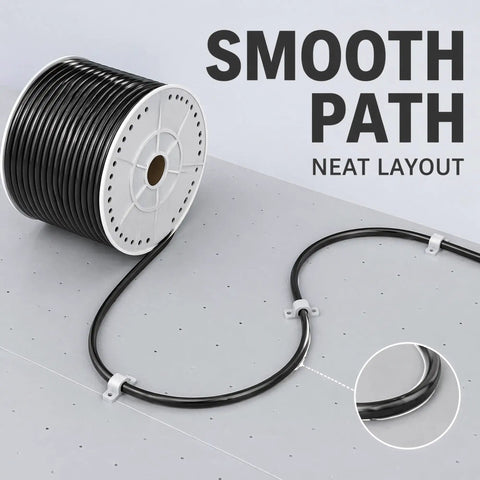 Transparent Pu Pneumatic Tubing For Air Compressors 4Mm To 16Mm Kink Resistant Hose on spool, showing smooth layout and installation.