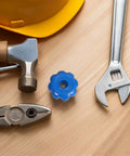 Beefy Aluminum Alloy Gas Cylinder Valve Handle With Anti Slip Grip Replacement 4 Pack Hexagonal Industrial Hand Wheel Knob Set