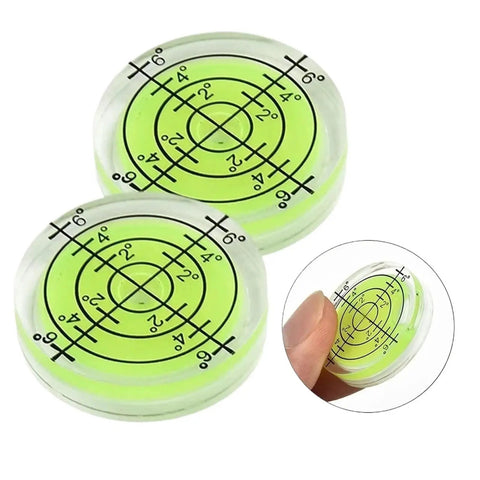 Two Pack Mini Bubble Level Set With 20 To 30 Degree Accuracy For Horizontal Leveling And Precise Spirit Level Readouts A Handy DIY Measuring Tool