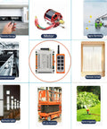 8 Channel Wireless Remote Control Switch For DC 12V To 36V Systems 433MHz 10A Relay Quick Connector for various remote applications