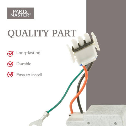 Close-up of Refrigerator Evaporator Fan Motor Replacement For GE Keeps Your Food Fresh Smooth Airflow OEM Part.