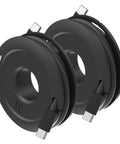 Mini And Max Earbud And Cable Winder Organizer 2 Pack With Adjustable Fits For 1 To 5 Feet And 1 To 8 Feet Cables Scotch Latch