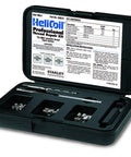 Open case of MRO Thread Repair Kit For M6X1 Front And Rear Metric Coiled Insertion Kit With Tap and installation tool shown