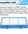 Replacement Filter Set For Holmes Aer1 And Bionaire Purifiers With Four Filters And Eight Booster Pre Filters HAPF300AH U4R NUC Compatible