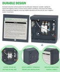 Universal Dual Pole Pump Start Relay 110V 220V Replacement For Irrigation Systems And Water Pumps 24 VAC visible in open enclosure