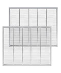 Durable Metal Queen Excluder for 8 Frame Beehives 2 Pack Beekeeping Equipment shown in front view