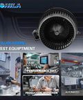 Validation test equipment for Front HVAC Blower Motor With Brushless Design OEM Replacement For Ford And Lincoln Vehicles.
