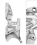 Heavy Duty Alternator Generator And Power Steering Pump Bracket For GM Trucks 1988 1995 aluminum alloy close-up details