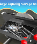 Large capacity storage box with Beefy Bluing Steel Strapping Coil 3/4 Inch Wide 0.020 Inch Thick 2150 Feet 1800 Lbs Break Strength