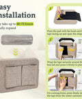 Easy installation guide for Bed Rail Cushion Pad For Elderly Safety And Comfort Without Rails
