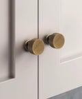Antique Brass Cabinet Knob And Drawer Pulls Set Vintage Dresser Hardware Solid Brass Construction With Antique Brass Finish