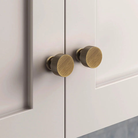Antique Brass Cabinet Knob And Drawer Pulls Set Vintage Dresser Hardware Solid Brass Construction With Antique Brass Finish