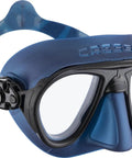 Calibro Low Volume Dive Mask With Fog-Stop System Integrated Dual Frame Technology Wide Field Of View And Secure Seal Blue Black