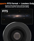WiFi Telescope Camera With 30 Second Exposure IMX662 Sensor showing supports FITS format feature.