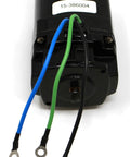 12V RV Slide Out Hydraulic Power Motor Replacement For Kwikee Lippert 386004 black motor with wires visible
