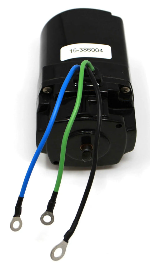 12V RV Slide Out Hydraulic Power Motor Replacement For Kwikee Lippert 386004 black motor with wires visible