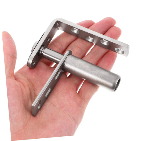 Hidden Door Bookcase Hinge With Self Closing Mechanism And Rotating Screen Pivot In Stainless Steel Heavy Duty Concealed Hinge For Cabinets And Doors Delivers Smooth Close And Modern Hidden Look