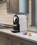 Home Espresso Pod Machine For NS Original Pods on kitchen counter, 20 bar pump, 22oz tank, compact lightweight design for barista shots