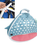 Regulator Dive Bag With Massive Capacity And Foam Padding For Safe Travel Easy Carry Design Two Way Zippers Blue Whale Shark Pattern