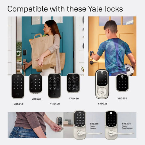 Wi-Fi Smart Module For Assure Digital Locks And Levers No Hub Needed Easy Slot-In Upgrade That Adds 2.4 GHz Wi-Fi display