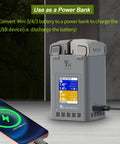 Two-Way Charging Hub For Mini 5 Pro, Mini 4 Pro, Mini 3 Pro Quick-Charge Dual Battery Dock with USB-C cable, charging phone