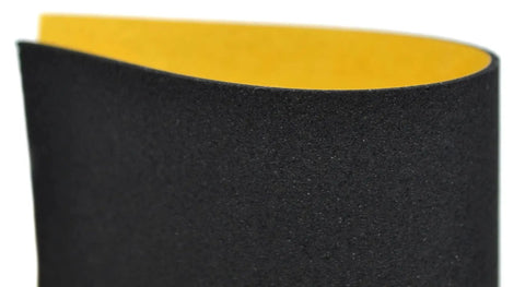 Close-up of grip tape sheet for 32mm Pro Fingerboard Complete Set With Pro Shaped Wooden Deck 32x97mm UltraSpin Bearing Wheels Prodigy