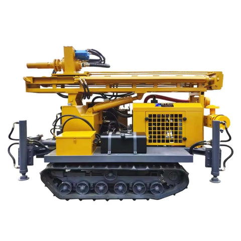 Beast Workhorse Deep Geothermal Well Rig With 984Ft Depth And 300m Hydraulic Drilling Machine for HVAC side view