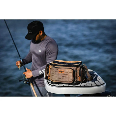 Guide Series 3500 Soft Tackle Bag With Five 3500 Stowaway Boxes Premium Soft Fishing Tackle Storage Rugged 1680 Denier