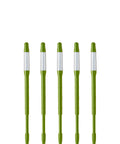 Five green Aquameter Soil Moisture Meter Pen Set Of 5 Leave In Plant Water Sensor For Continuous In Soil Monitoring, 3.5 to 6-inch pots