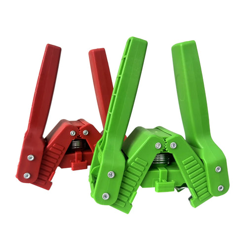 Manual Beer Bottle Capper Tool With 150 Count 26mm Crown Caps Home Brewing Corking Machine in Red Durable ABS Build