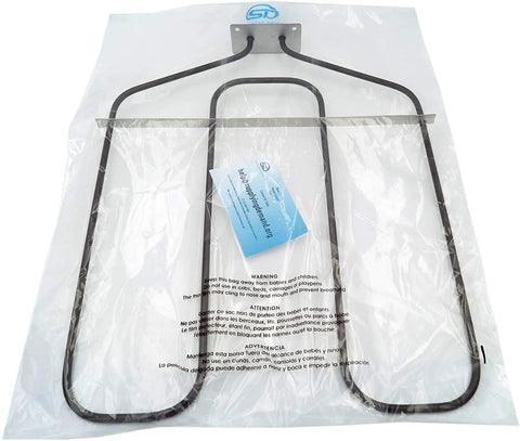 DIY Ready Broil Element Replacement For Electric Range WB44K10002 240V 3410W 16-1/2 x 13-1/2 Inch in packaging