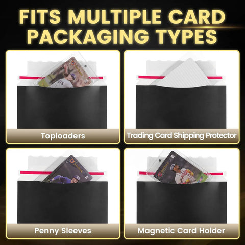 Bulk 500 Pack Trading Card Envelopes 7 By 4.35 Inch Mailers For Shipping Perfect Sized Envelope For Mailing Semi Rigid And Toploaders
